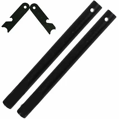 2 Huge 1/2x 6  Ferro Rod / 2 Striker Fire Starter Ferrocerium Flint Survival BOB • $17.99