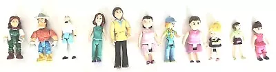 Vintage 1980s Doll House Family Figures Lot Of 11 • $21.99