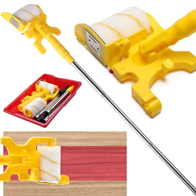 $35.07 • Buy Paint Edger Roller Hand-held Clean-Cut Paint Brush Paint Edger Combo For Wall ☑