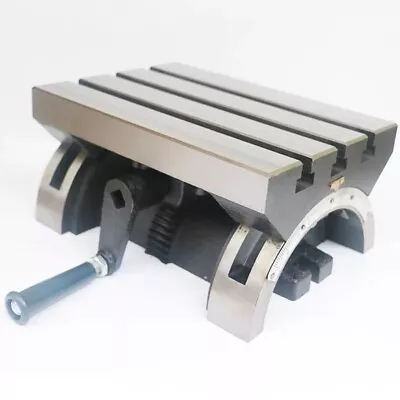 7 Inch Milling Machine Angle Adjustable Angle Precision Table • $228.33