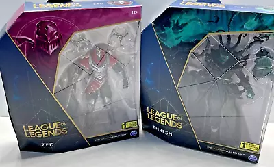 Zed Thresh League Of Legends Riot Games Set 6  Deluxe First Edition Figures • £14.24