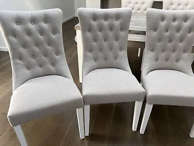 $600 • Buy Xavier Style Dining Chairs 6 Brand New .