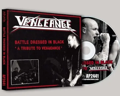 A Tribute To Vengeance Battle Dressed In Black CD 2024 Oi! Skinhead Punk • £14