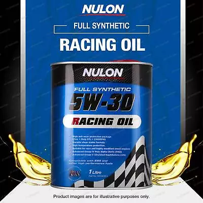 Nulon Full Synthetic 5W-30 Racing Engine Oil 1Liter For Toyota FA20 • $56.99