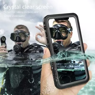 $27.99 • Buy Underwater Shockproof Dirtproof Waterproof Case Cover For Iphone X Xr Xs Max 7 8