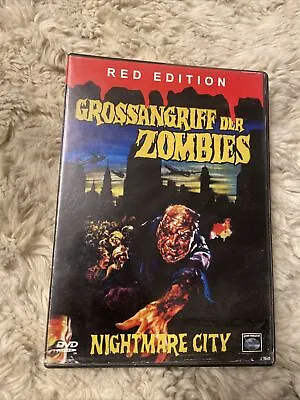 Nightmare City Dvd Dutch Import Rare Red Edition Horror Umberto Lenzi Uncut. • £8.99