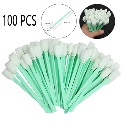 $17.90 • Buy 100x Cleaning Solvent Swabs For Roland Mimaki Mutoh Epson Format InkJet Printers