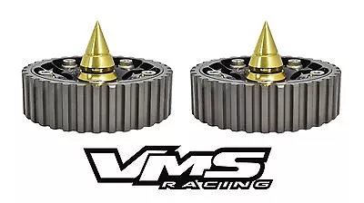 Vms Racing Cam Gear Bolts W/ Spikes Gold For Honda Preldue Dohc H22 H23 • $29.95