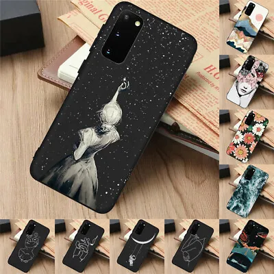 For Samsung Galaxy S23+S20 FE Note 20 Ultra Soft Silicone Painted TPU Case Cover • $3.77