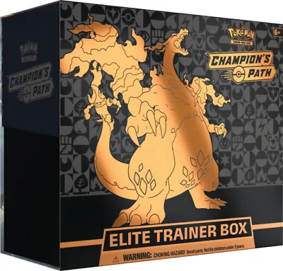 Pokemon TCG: Champion's Path CHARIZARD Elite Trainer Box ETB FACTORY SEALED W • $105