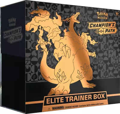 Pokémon TCG: Champion’s Path Elite Trainer Box • $90