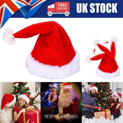 Electric Swing Santa Hat Christmas Music Swing Party Hat Tree Creative Decor • £13.55