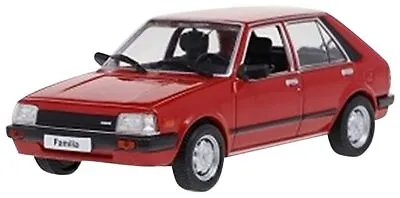 FIRST:43 1/43 MAZDA 323 (Familia) 1980 Red Overseas Model F43-166 • $46.99