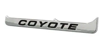 2015-2023 Mustang GT 5.0 Coyote V8 5  Chrome & Black Fender Lower Emblem Accent • $12.95