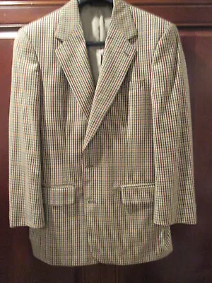 Brooks Brothers Vintage Check Sport Coat 40R • $34.99