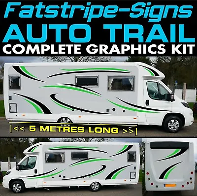 To Fit AUTO TRAIL MOTORHOME GRAPHICS STICKERS DECALS CAMPER VAN CONVERSION D • £149.99