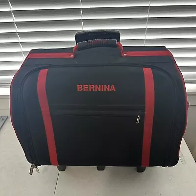 Bernina Sewing Machine Luggage Rolling Case Bag  710 740 750 770 790 820 830 880 • $250