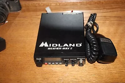 Midland 77-113 Weather Max Ii Cb Radio Free Shipping • $44.99