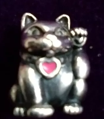 Genuine Pandora Chinese Lucky Cat Charm • £9.99