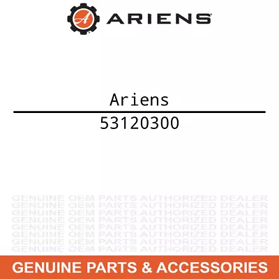 Ariens 53120300 03147700 DRIVE Shaft Assembly • $101.95