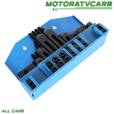 ALL-CARB 58 Pcs 1/2 T-Slot Clamping Kit Mill Machinist Set With 3/8-16 Studs • $57.76