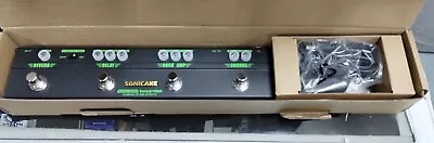 Sonicake Guitar Multi Effects Pedal Rock Stage Distortion Delay Reverb Chorus  • $59.95