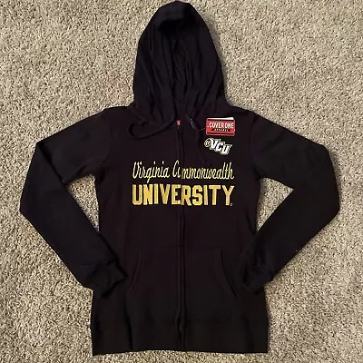 VCU Virginia Commonwealth Rams Womens Ladies Hoodie Sweatshirt Jacket Pullover S • $19.99