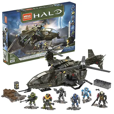 ✨ Brand New MEGA Halo UNSC Falcon Sweep Building Toy Kit (HDP62) ✨ • $199.97