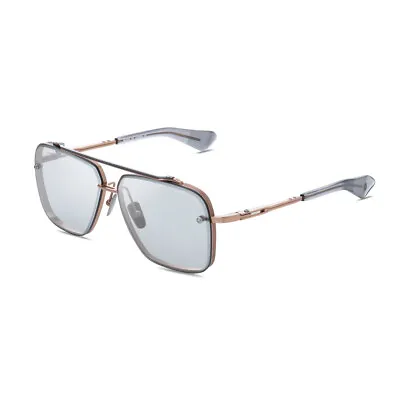 Dita MACH-SIX DT DTS121 62-02 Rose Gold/Black Rhodium Metal Sunglasses Grey Lens • $585.60