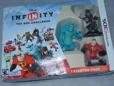 New No Warranty Disney Infinity Toy Box Challenge Starter Pack Nintendo 3DS 3 Ds • $19.99