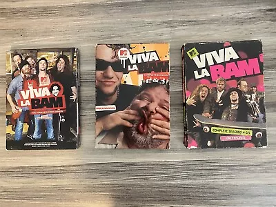 Viva La Bam Complete TV Series Seasons 1-5 DVD MTV Margera Jackass Reality Stunt • $99.99