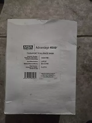 MSA Full Mask Respirator Advantage 4200 10083788 - Size Large - Black - 26428 • $100