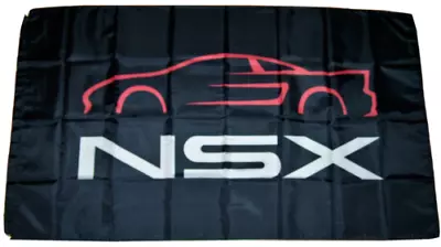 Nsx 3'x5' Flag Banner Honda Acura Racing Man Cave Shop Garage Wall Fast Shipping • $14.94