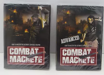 Combat Machete And Combat Machete Advanced DVD Set  New A Must For Survival RARE • $33.99