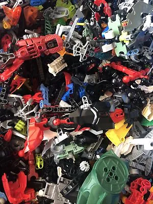 💥LEGO BIONICLE Hero Factory Bulk Lot 1 Lb Pound RANDOM Parts Pieces Masks MOCs • $59.95