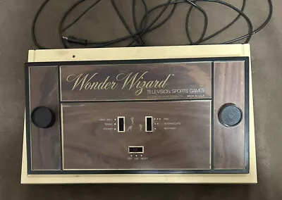 Vintage Wonder Wizard Video Game Console Model BG7702 • $49.95