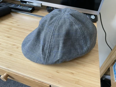 £0.99 • Buy Mens Traditional Style Herringbone Flat Cap