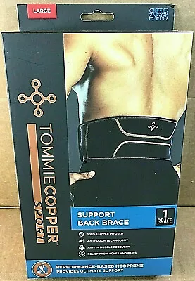 Tommie Copper Sport Back Support Brace Size ( Large ) Color Black 01-63171  • $17.95