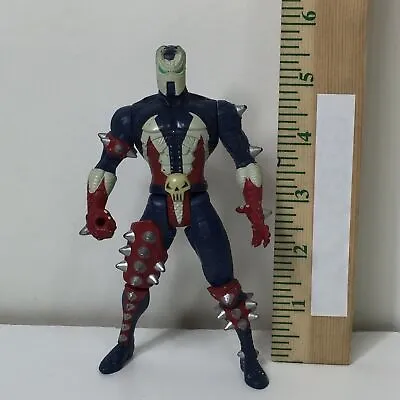 Vtg Medieval Spawn Series 1 Action Figure Todd Mcfarlane Blue Red Toy 1994 • $7.96