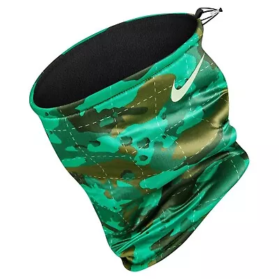 $21.99 • Buy NWT Nike Therma-FIT Reversible Neck Warmer One Size Camo/Black