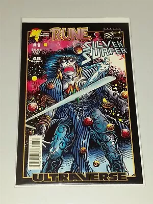 Rune Silver Surfer #1 Nm (9.4 Or Better) Malibu Marvel Comics April 1995 • £8.99