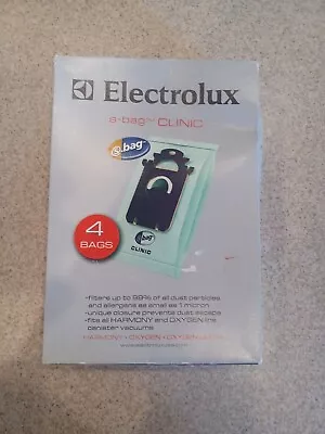 4 Vacuum Bags Electrolux Type S Anti-allergy Part - New • $17.95