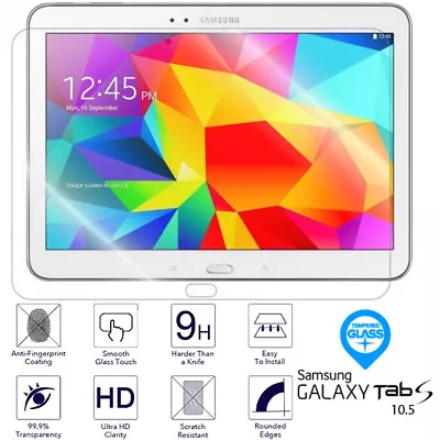 £4.29 • Buy For Samsung Galaxy Tab S 10.5 Tempered Glass Screen Protector Film SM T800 T805