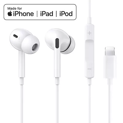 Wired Headset Headphones Earbuds For Apple IPhone 7 8 Plus X XS MAX XR 12 13 14 • $17.99