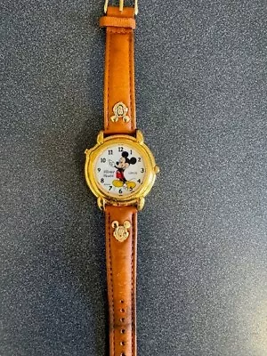 Lorus Mickey Mouse Disney Watch V52t-X0001 Vintage • $18