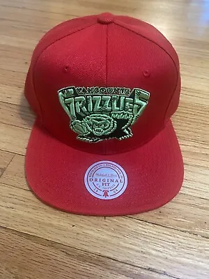 Vancouver Grizzlies Mitchell & Ness Reverse Grinch HWC Adjustable Snapback Hat • $20