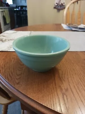  Pacific Clay Prod. Silver Green 6” Ringed Mixing Bowl 30R USA • $10.99