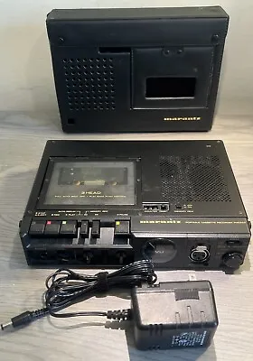 Marantz PMD222 Professional Portable Cassette Recorder W/ Case And Power Adapter • $165