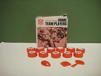 1967 Ideal All Pro Football Game Replacement Parts - Red Home Team Players • $6.39