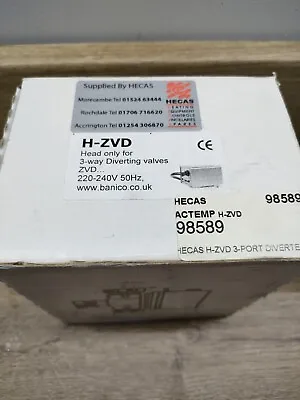 H-ZVD 3 PORT DIVERTER VALVE HEAD (replaces Honeywell) 240v • £33